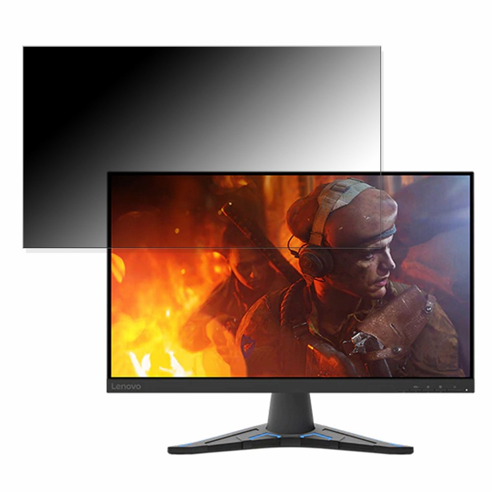 【ポイント2倍】 Lenovo Lenovo G24qe-20 向けの 23.8インチ 16:9 覗き見防止 プライバシーフィルター ..