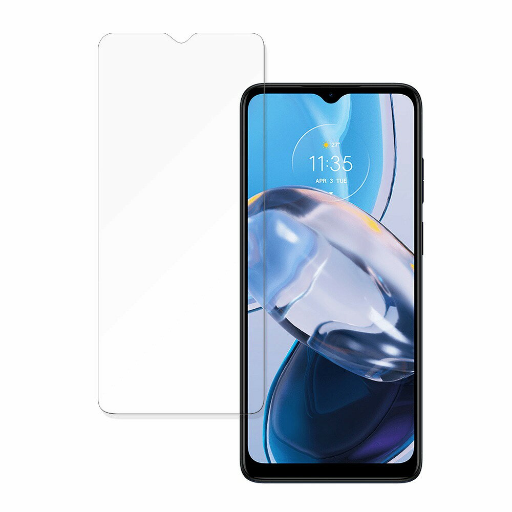 Motorola moto e22 向けの 保護フィルム 【光沢仕様】 ブルーライトカット フィルム 日本製