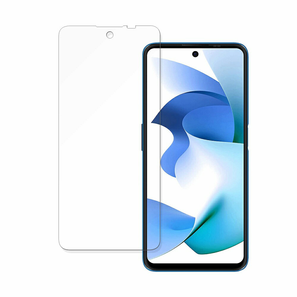 BLU F91 5G 向けの 保護フィルム 【9H高硬度 光沢仕様】 ブルーライトカット フィルム 強化ガラスと同等の高硬度 日本製