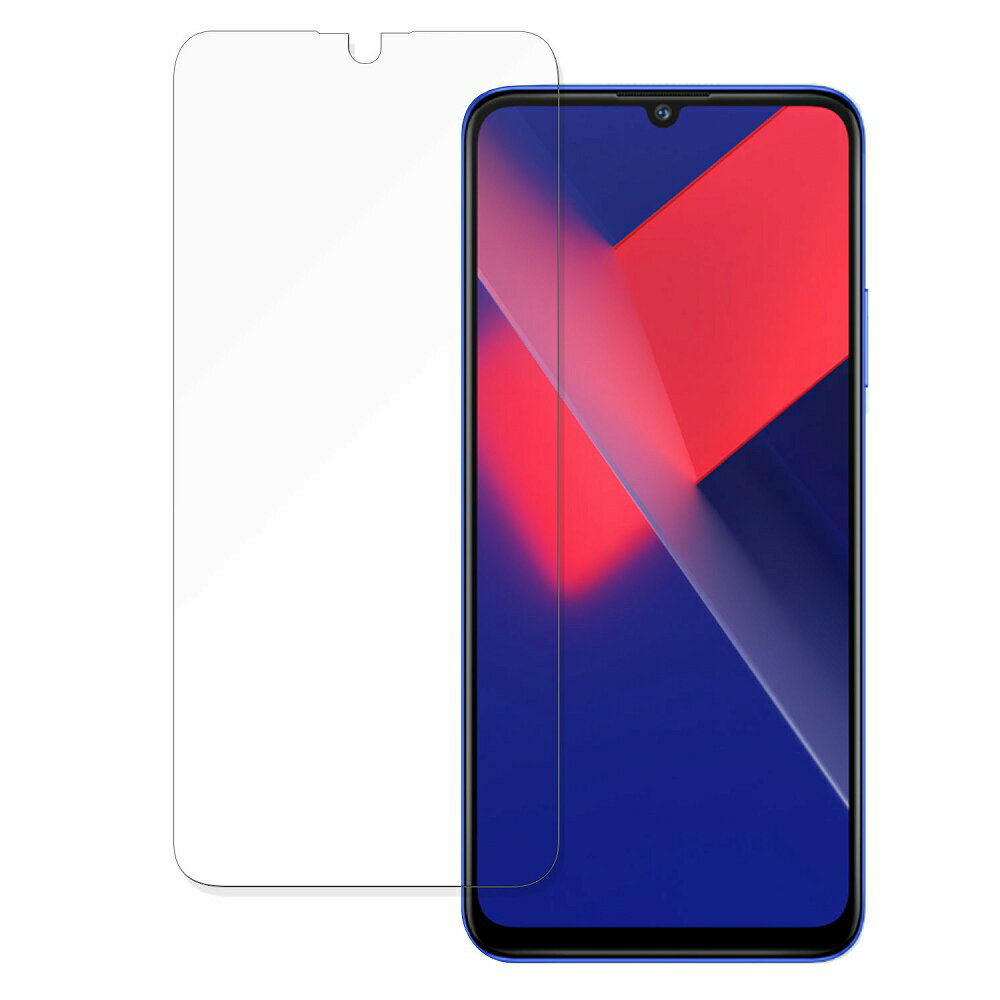 Wiko 10 向けの 保護フィルム 【曲面対応 光沢仕様】 ブルーライトカットフィルム キズ修復 日本製