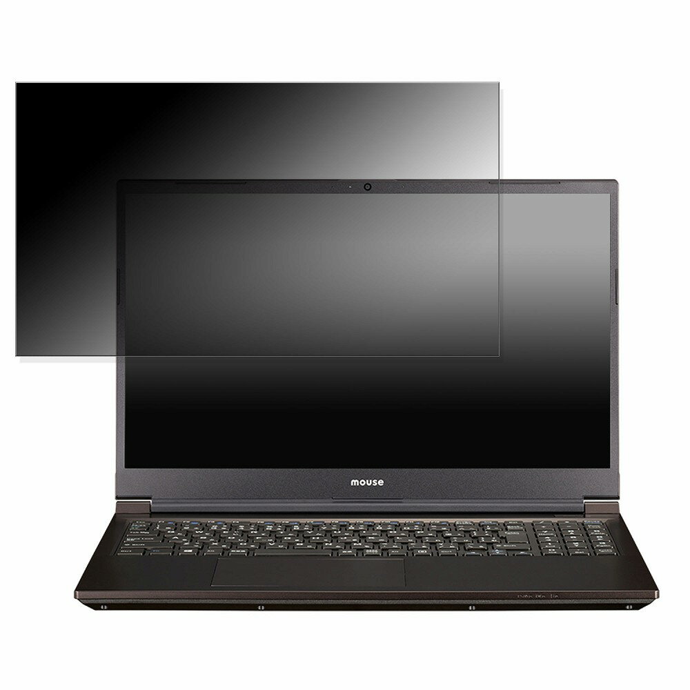mouse mouse K5-WA2 15.6インチ 16:9 対応 覗き見防止 プライバシーフィルター 【タブ・粘着シール式】 ブルーライトカット 保護フィルム 反射防止