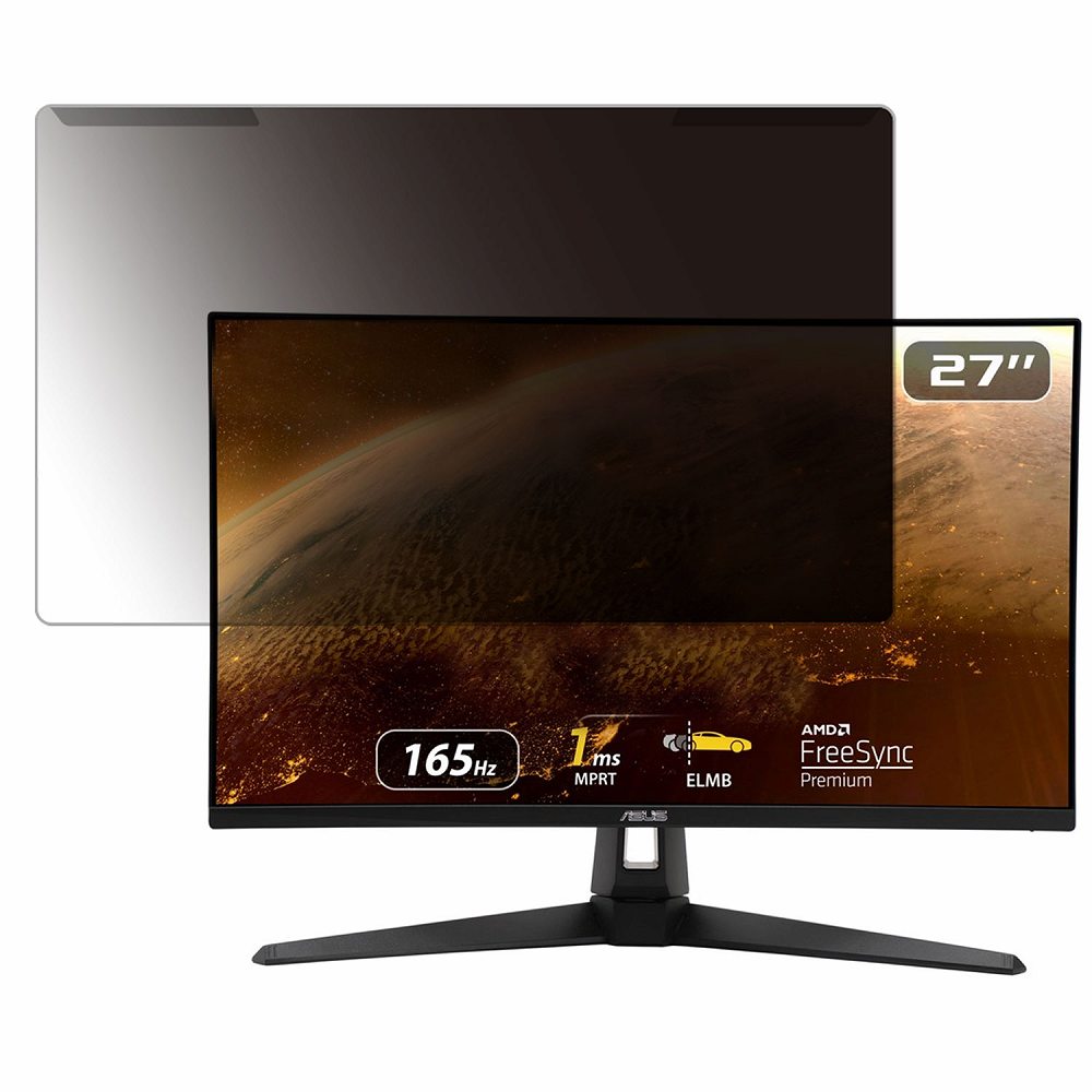 【ポイント2倍】 【取り外し簡単】 ASUS VG279Q1A 27インチ 16:9 向けの 覗き見防止 プライバシー フィ..