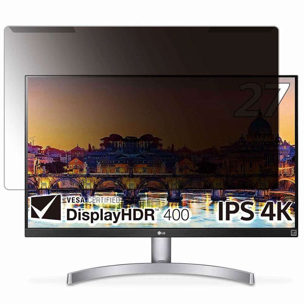 LG モニター 27UL600-W スタンド無し/モニターアーム付き