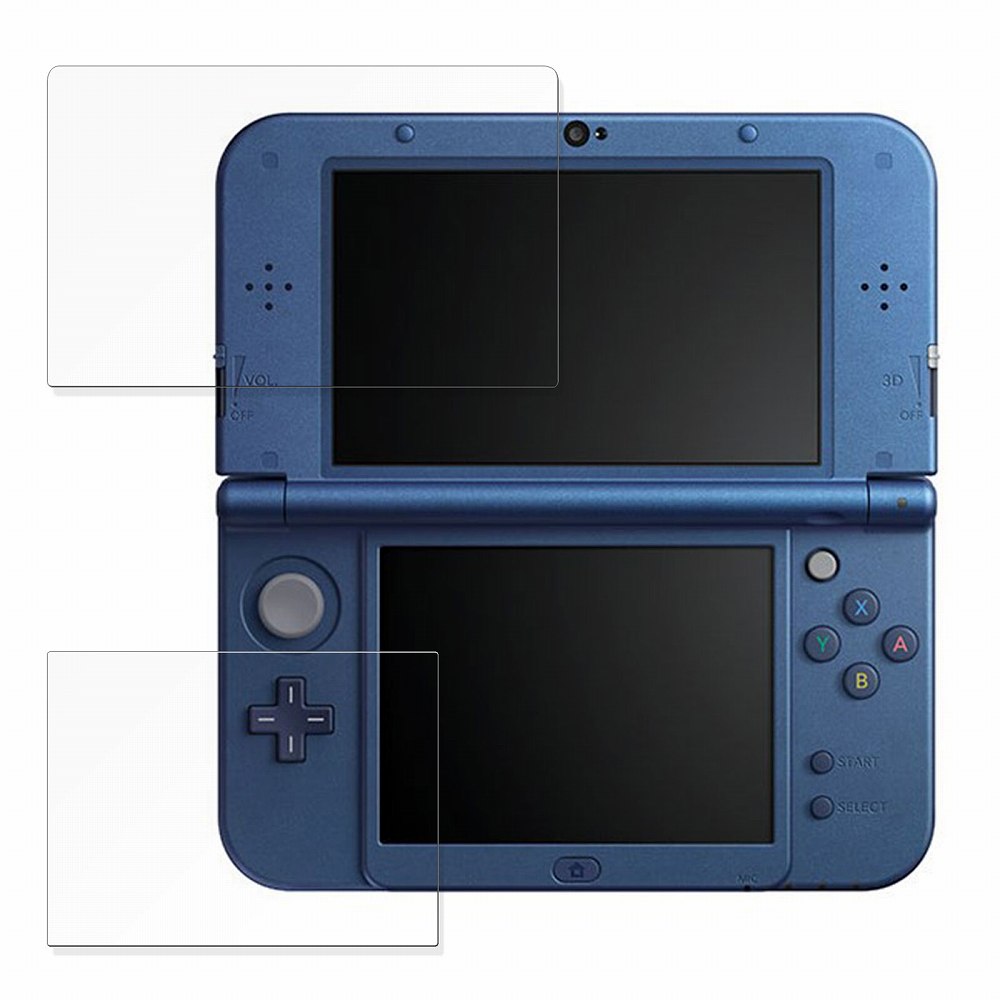 【ポイント2倍】 保護フィルム Nintendo Newニンテンドー3DS LL( 上・下画面 ) 向けの ブルーライトカット フィルム 【反射低減】 日本製