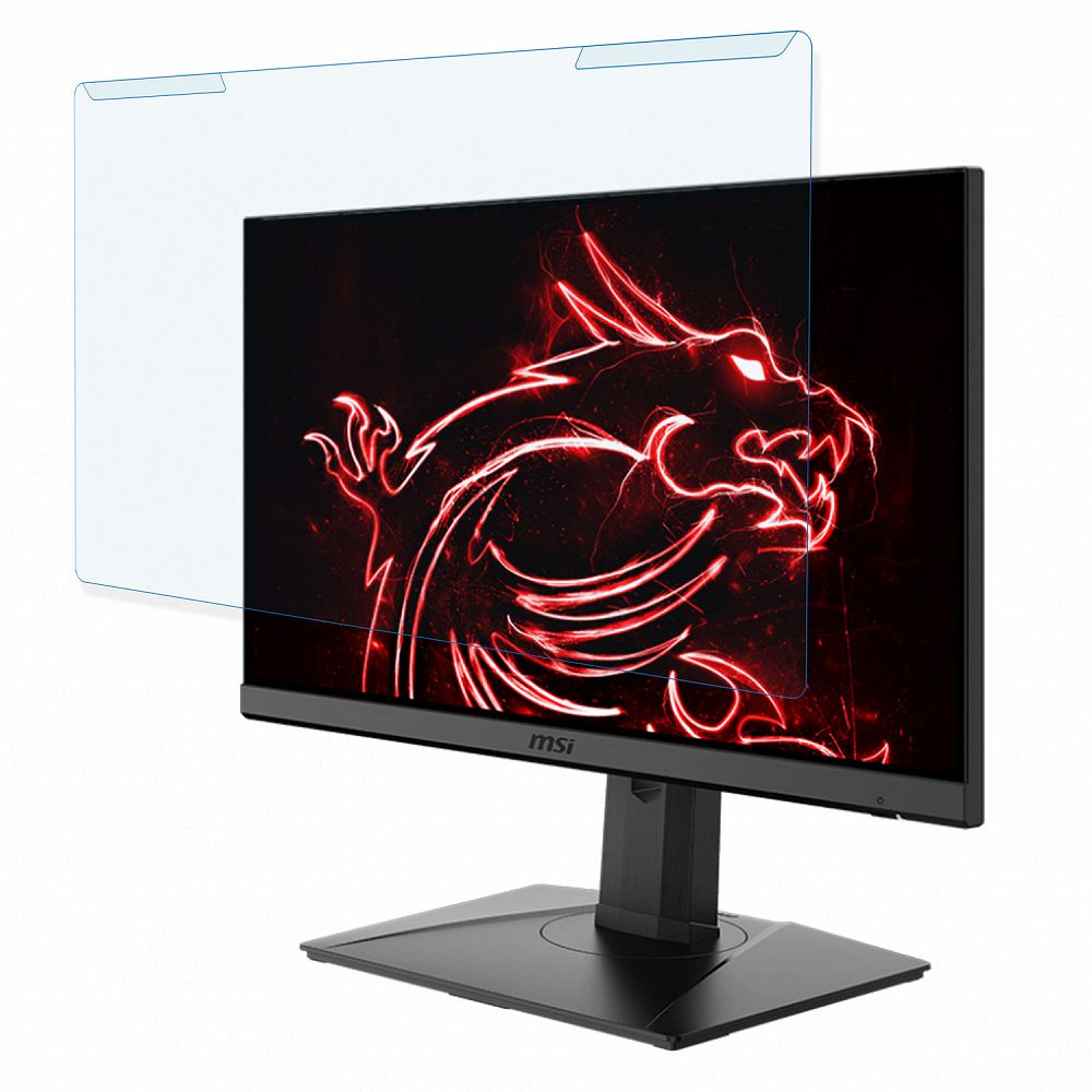 【取り外し簡単】 msi Optix MAG245R2 23.8インチ 16:9 向けの ブルーライトカット フィルター 【反射低減】 液晶保護 プロテクター