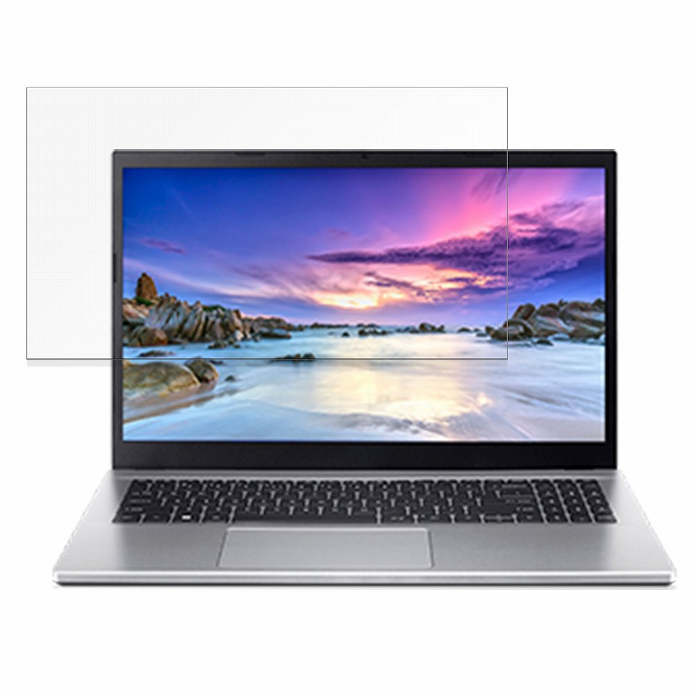 acer A315-59-F76ZJ/F (Aspire 3) 15.6インチ 16:9 向けの 保護フィルム 【反射低減】 ブルーライトカット フィルム