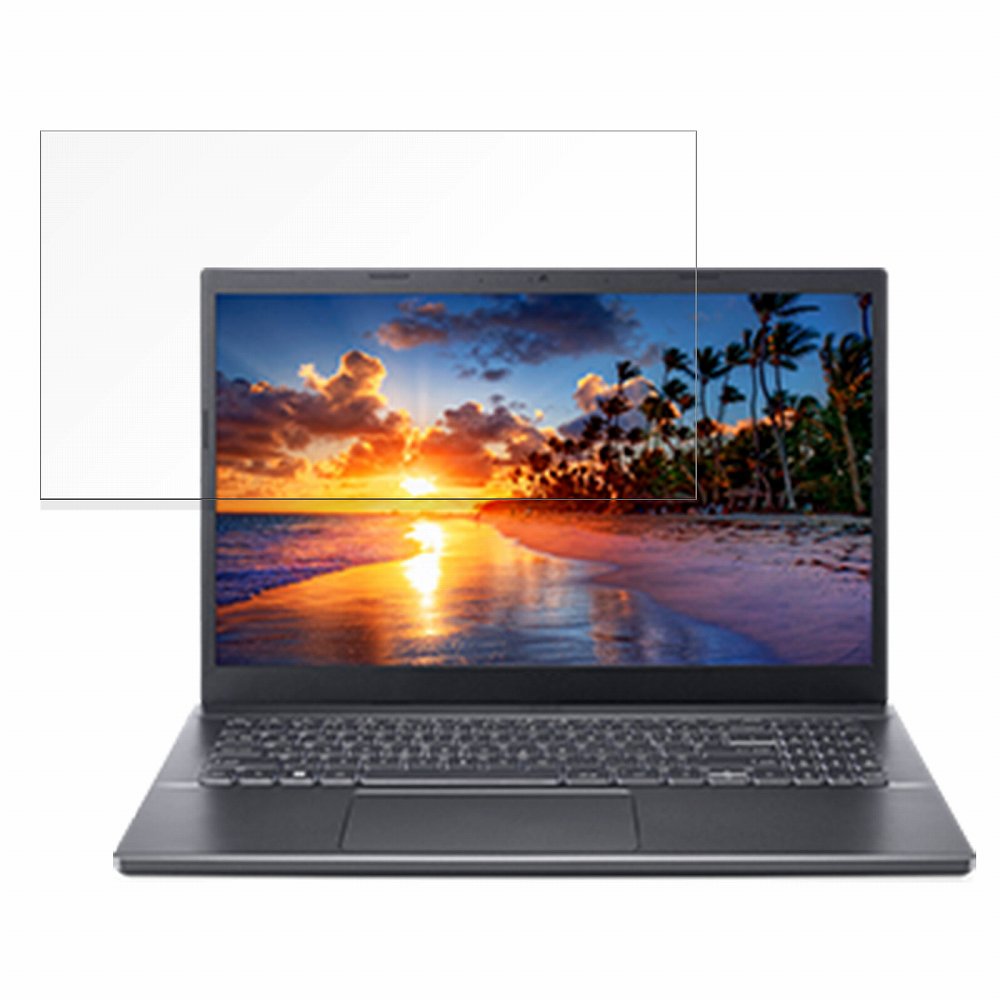 acer A515-57-H56Y/SF (Aspire 5) 15.6インチ 16:9 向けの 保護フィルム 【反射低減】 ブルーライトカット フィルム