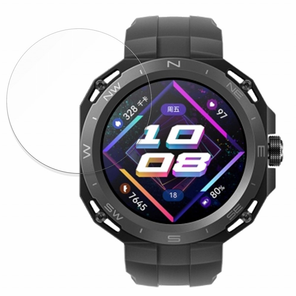 保護フィルム HUAWEI Watch GT Cyber 向けの ブルーライトカット フィルム 曲面対応 【反射低減】 日本製