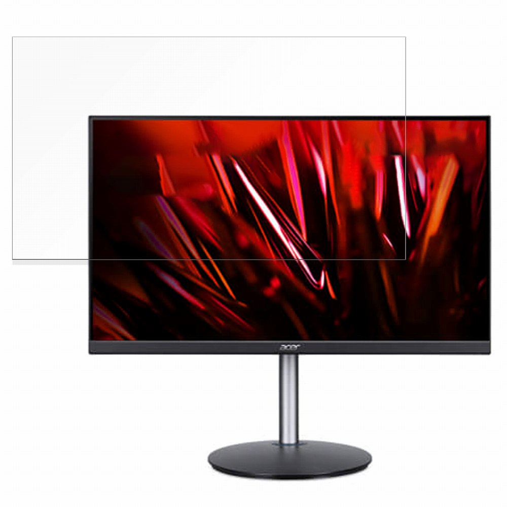 acer XF243YPbmiiprx 向けの 23.8インチ 16:9 ブルーライトカット フィルム 液晶保護フィルム 【反射低減】