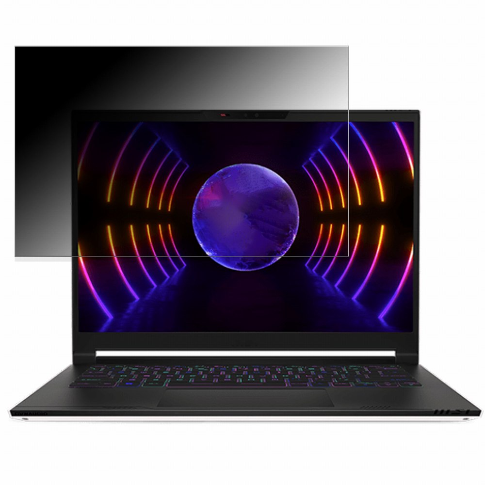 【ポイント2倍】 msi Stealth 14 Studio A13V 14インチ 16:10 向けの 【180度】 覗き見防止 フィルム ..