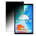 【ポイント2倍】 180度 覗き見防止 フィルム Teclast P25T 2023 向けの 保護フィルム 曲面対応 ブルーライトカット 【反射低減】 日本製