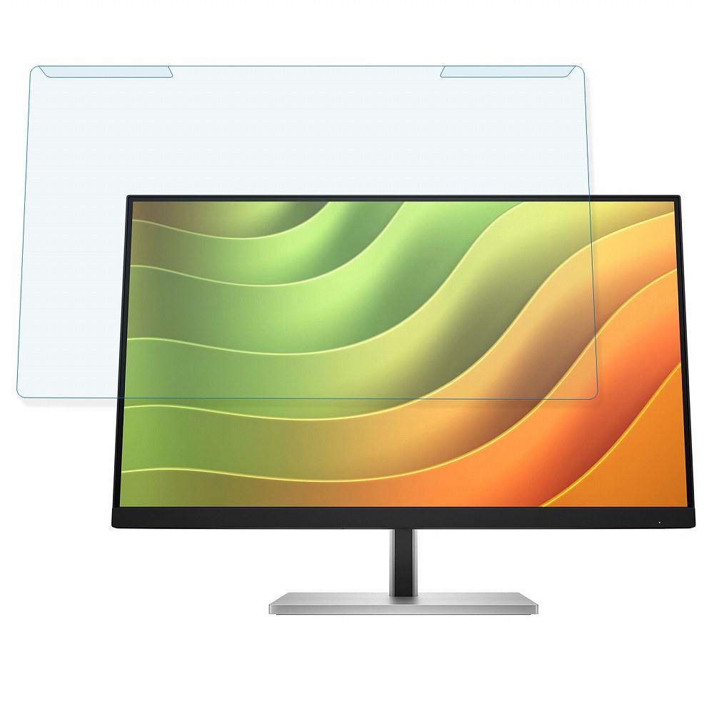 【取り外し簡単】 HP HP E24u 23.8インチ 16:9 向けの ブルーライトカット フィルター 【反射低減】 液晶保護 プロテクター
