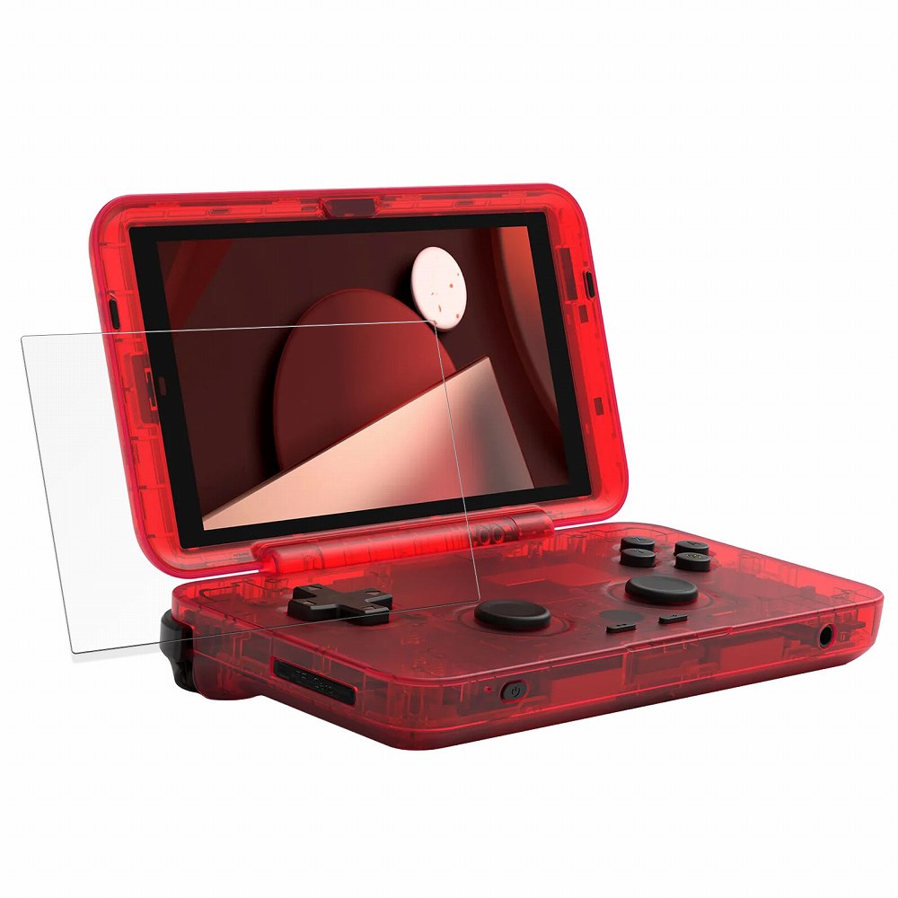 保護フィルム RETROID pocket Flip 向けの ブルーライトカット フィルム 【9H高硬度 光沢仕様】 強化ガラスと同等の高硬度 日本製