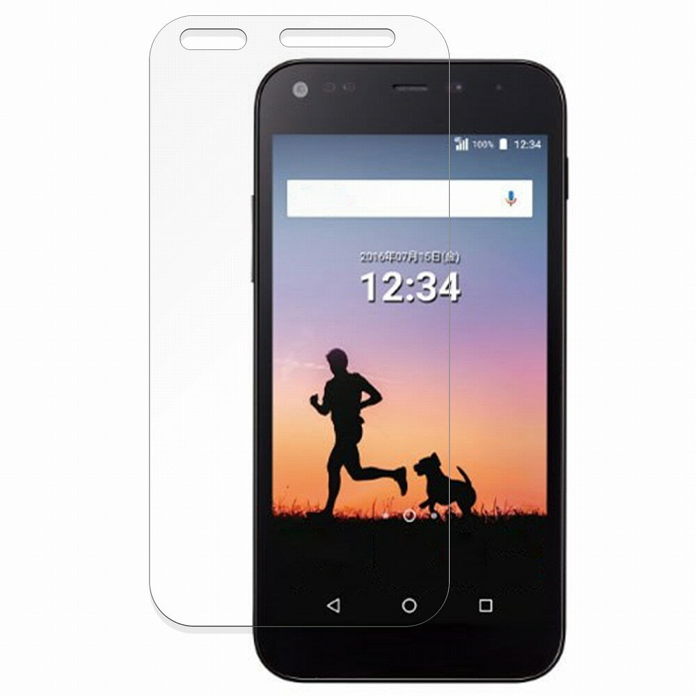 DIGNO F 向けの 保護フィルム 【曲面対応 反射低減】 キズ修復 日本製