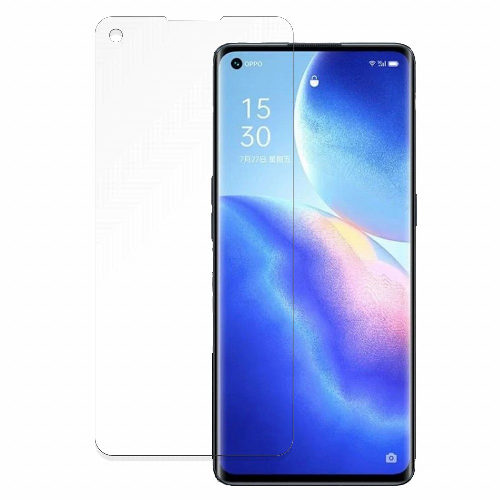 Oppo Reno5 Pro+ 5G 向けの 保護フィルム 【曲面対応 光沢仕様】 キズ修復 日本製