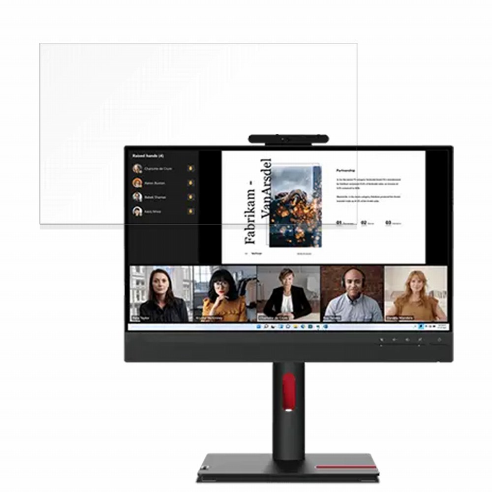 Lenovo ThinkCentre Tiny-in-One 22 Gen5 向けの 21.5インチ 16:9 ブルーライトカット フィルム 液晶保護フィルム 【反射低減】