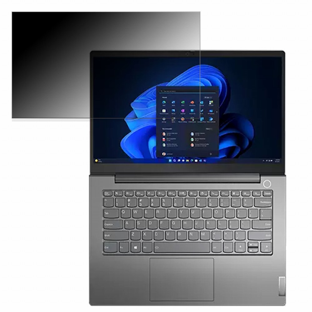 Lenovo ThinkBook 14 Gen 5 14インチ 16:9 向けの 覗き見防止 プライバシーフィルター  ブルーライトカット 保護フィルム 反射防止