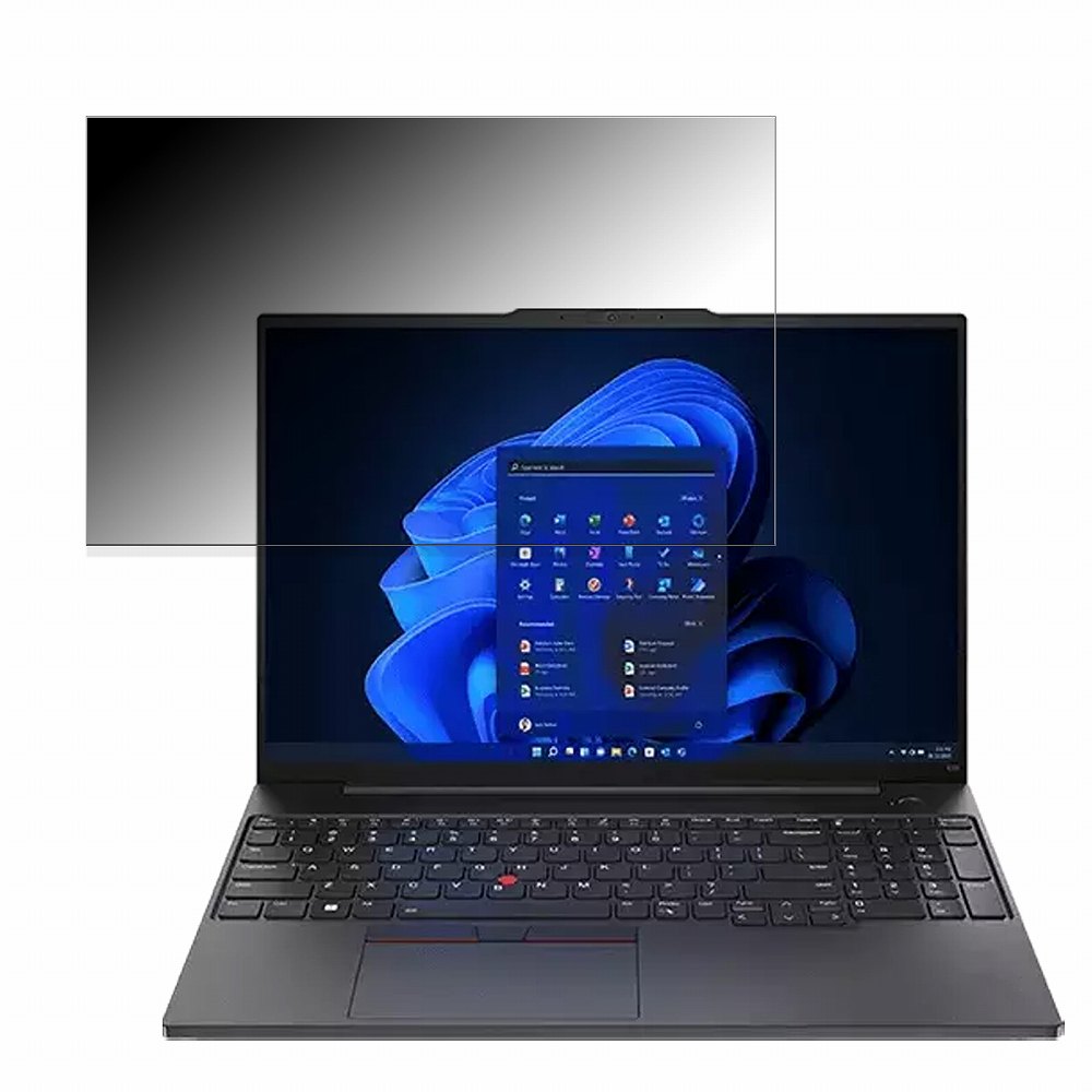 【ポイント2倍】 Lenovo ThinkPad E16 Gen 1 16インチ 16:10 向けの 覗き見防止 プライバシーフィルター 【タブ・粘着シール式】 ブルーライトカット 保護フィルム 反射防止