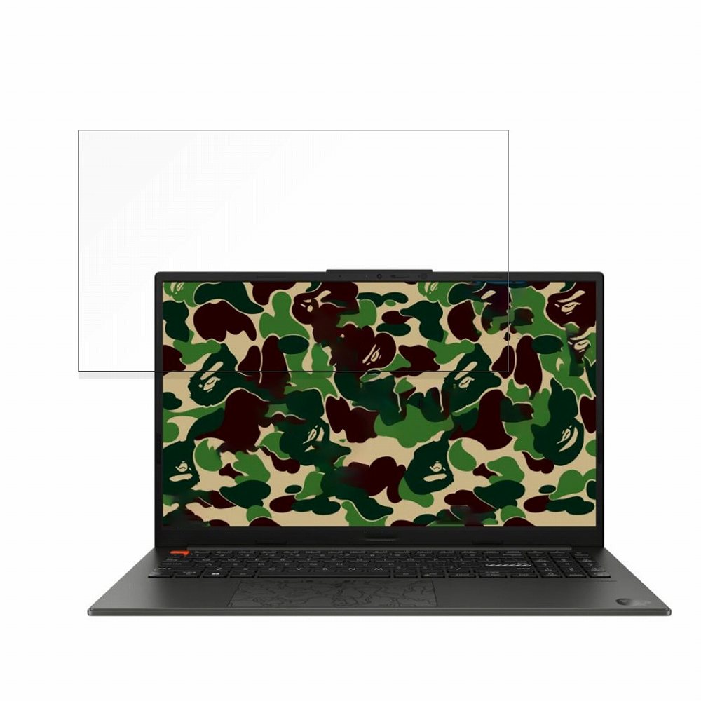 【ポイント2倍】 ASUS Vivobook S 15 OLED BAPE Edition K5504VA 15.6インチ 16:9 向けの 保護フィルム 【光沢仕様】 ブルーライトカット フィルム