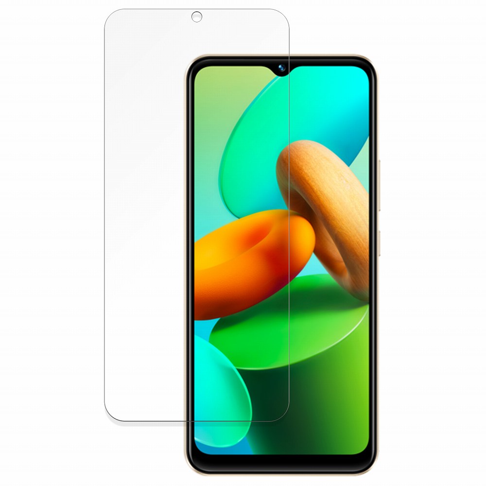 vivo Y02t 向けの 保護フィルム 【曲面対応 光沢仕様】 ブルーライトカットフィルム キズ修復 日本製