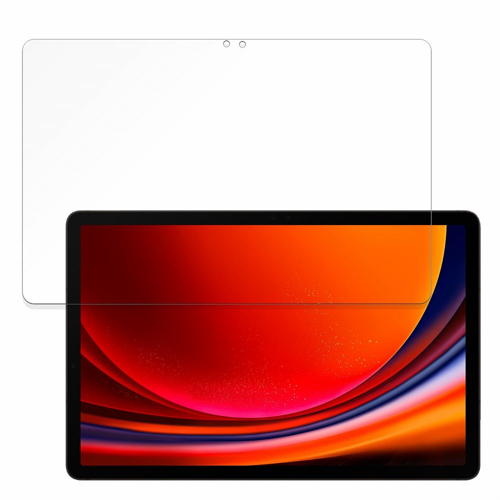 【ポイント2倍】 保護フィルム Samsung Galaxy Tab S9 (Wi-Fi) 向けの フィルム 曲面対応 【反射低減】 日本製
