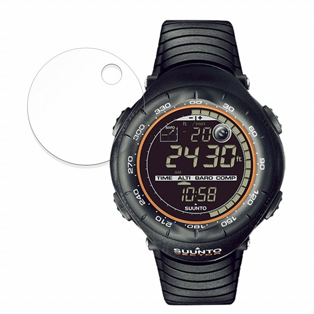 ガラスフィルム (極薄ファイバー) SUUNTO VECTOR 向けの 保護フィルム 【9H高硬度 反射低減】 日本製