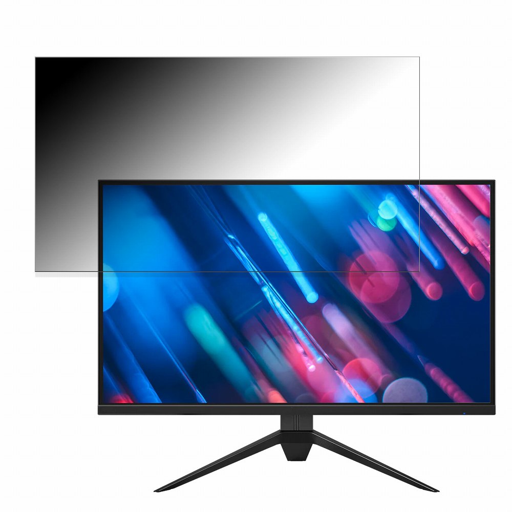 Pixio PX279 Prime 向けの 27インチ 16:9 覗き見防止 プライバシーフィルター ブルーライトカット 保護フィルム アンチグレア タブ・粘着シール式