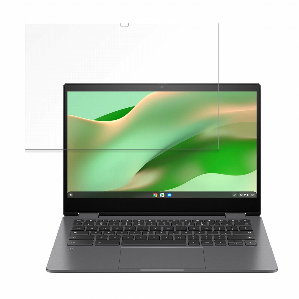 HP Chromebook x360 13b-ca0000 向けの フィルム 【高透過率】 液晶 保護フィルム 日本製