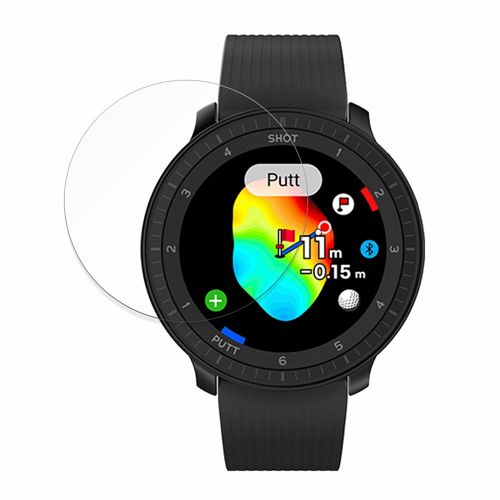 【ポイント2倍】 保護フィルム Voice Caddie (ボイスキャディ) T-Ultra 向けの フィルム 強化ガラスと同等の高硬度【9H高硬度 反射低減】 日本製