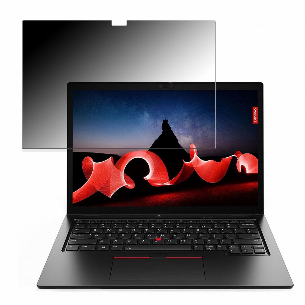 Lenovo ThinkPad L13 Yoga Gen 4 AMD 向けの 【360度】 覗き見防止 フィルム ブルーライトカット 日本製