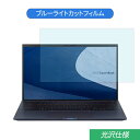 【ポイント2倍】 ASUS ExpertBook B9 B9450FA 14インチ 16:9 対応 ブルーライトカット フィルム 液晶保護フィルム 光沢仕様