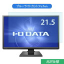 【ポイント2倍】 IODATA KH220V 21.5インチ 対応 ブルーライトカット フィルム 液晶保護フィルム 光沢仕様