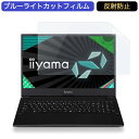 iiyama SENSE-15FH040 15.6インチ 対応 ブルーライトカット フィルム 液晶保護フィルム 反射防止 アンチグレア