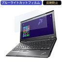 レノボ ノートPC X230 12.5インチ 16:9 対応 ブルーライトカットフィルム 液晶保護フィルム アンチグレア