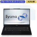 iiyama STYLE-14FH057 14インチ 16:9 対応 ブルーライトカット フィルム 液晶保護フィルム 光沢仕様(2)