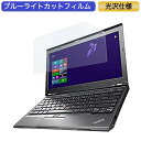 レノボ ノートPC X230 12.5インチ 16:9 対応 ブルーライトカットフィルム 液晶保護フィルム 光沢仕様