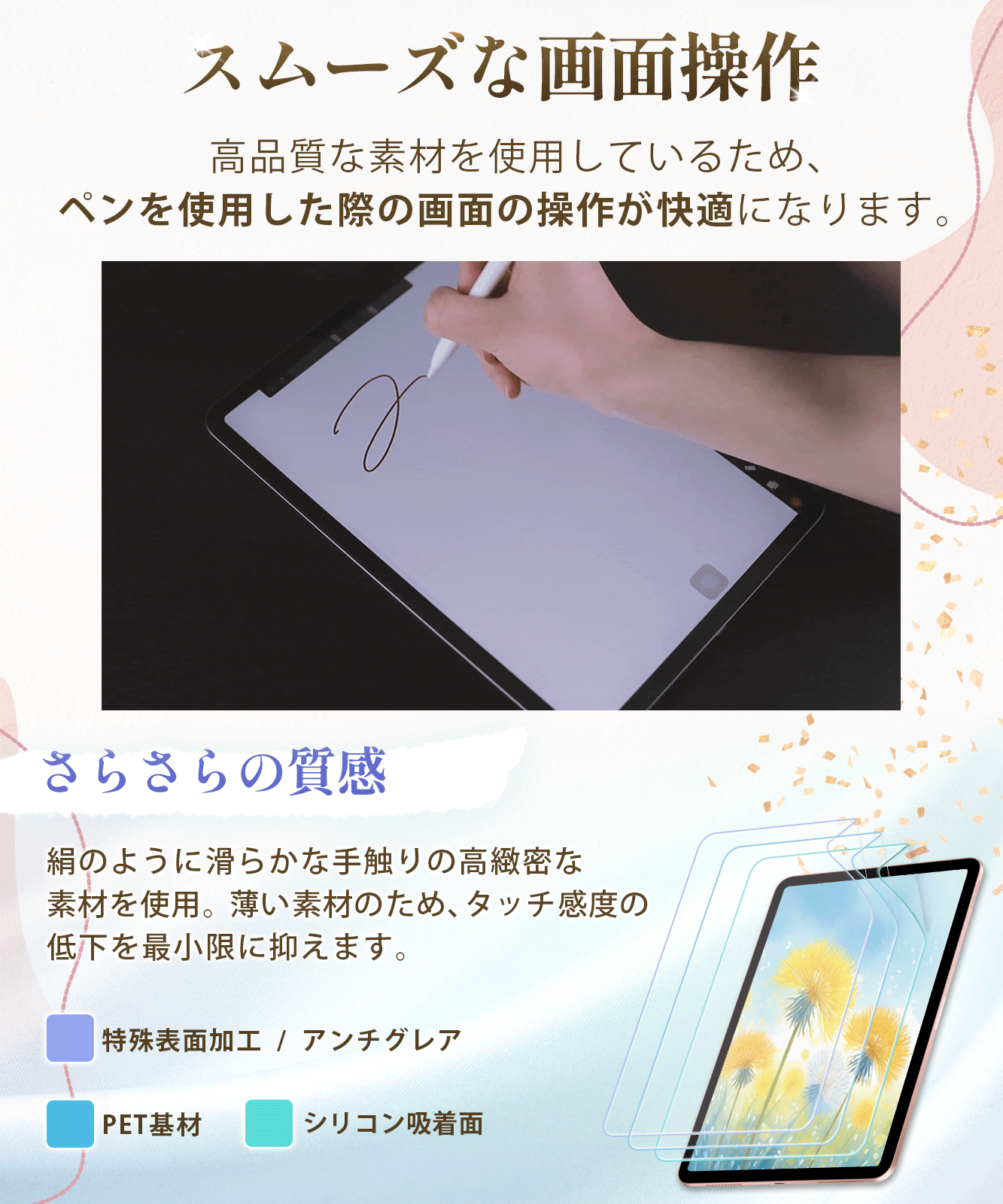 �ڳ�ŷ1�̡� iPad �ڡ��ѡ��饤�� �ե���� ipad mini a17 pro ��7���� ipad air 11 / 13 iPad ��11���� A16 iPad Pro 11����� / 13����� iPad ��10���� ipad pro ��4���� 12.9 ipad Air ��5���� iPad ��9���� �ݸ�ե���� (PC�ե��륿�����繩˼)