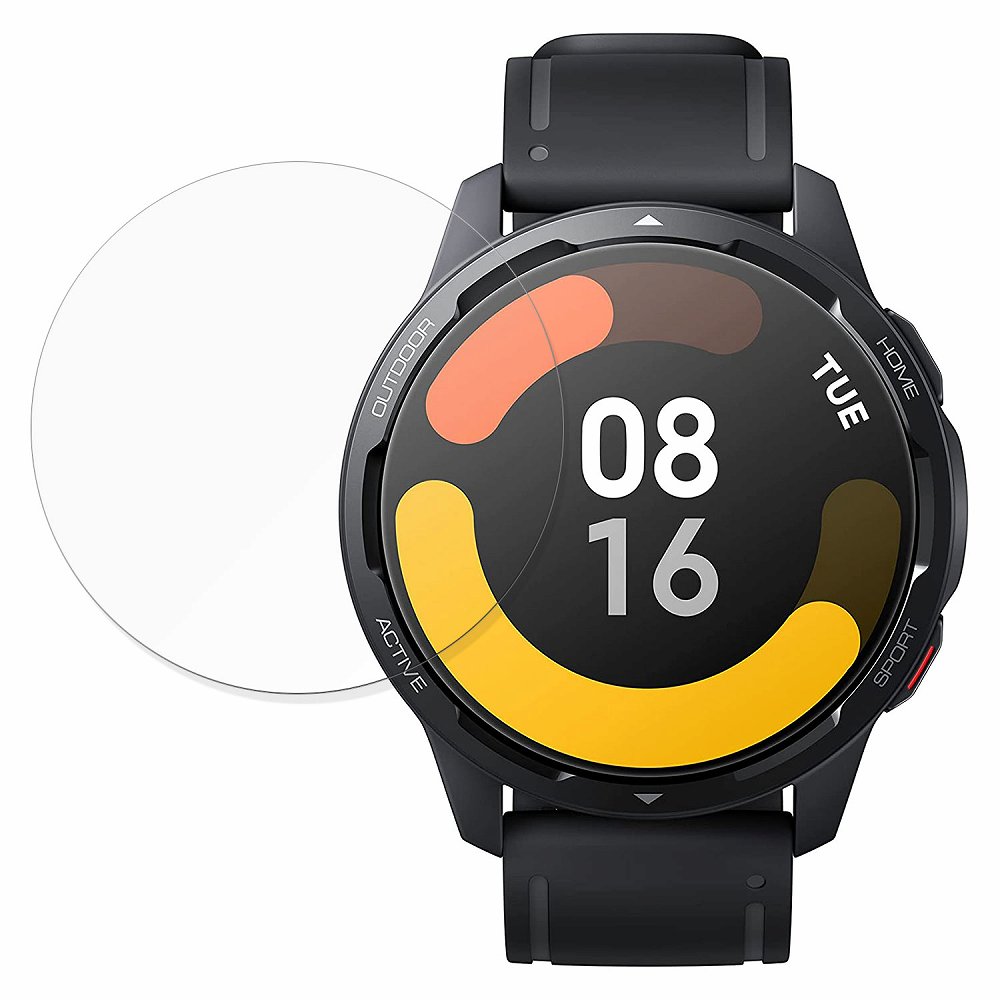 保護フィルム Xiaomi Watch S1 Active 向けの フィルム 【曲面対応 反射低減】 キズ修復 日本製