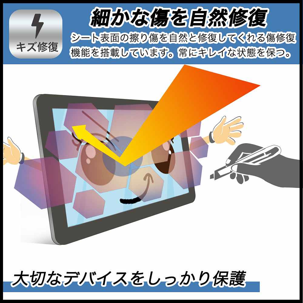 【ポイント2倍】 保護フィルム HUAWEI HUAWEI MediaPad M6 8.4 向けの フィルム 曲面対応 【反射低減】 日本製 2