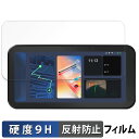 UNE 6.25インチ バイク用 ドライブレコーダー AKT-55H 用 保護フィルム 【9H高硬度 反射低減】 フィルム 強化ガラスと同等の高硬度