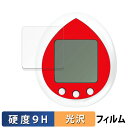 BANDAI Hello Kitty Tamagotchi Red ハローキティ たまごっち 向けの 保護フィルム 【9H高硬度 光沢仕様】 フィルム 強化ガラスと同等の高硬度 日本製