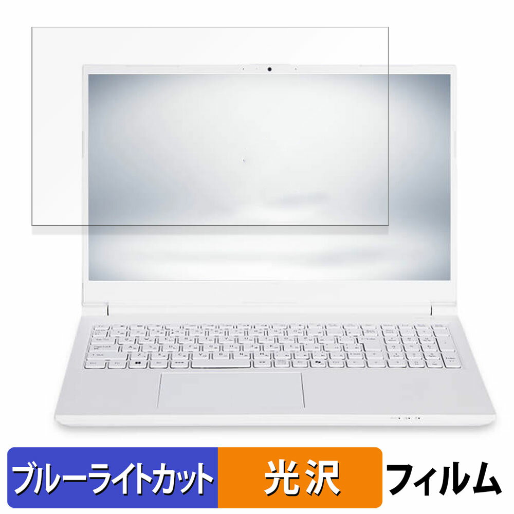 楽天ライフイノテック　楽天市場店iiyama STYLE-15FH128 シリーズ 15.6インチ 16:9 向けの 保護フィルム 【光沢仕様】 ブルーライトカット フィルム
