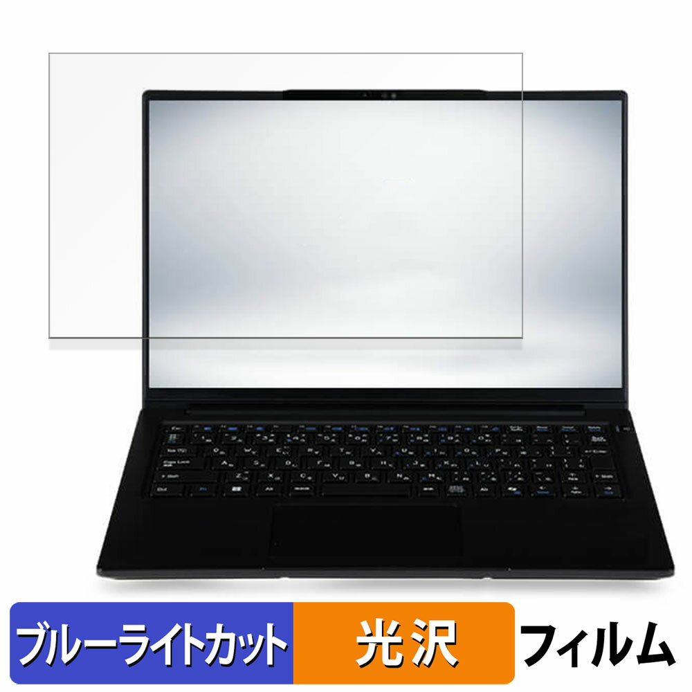 楽天ライフイノテック　楽天市場店iiyama STYLE-14FH129 シリーズ 保護フィルム 【 光沢仕様 】 ブルーライトカット フィルム