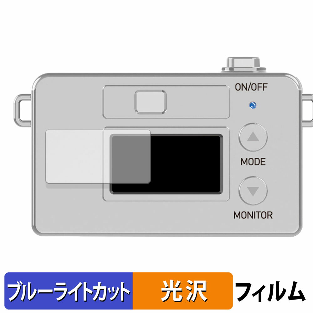 【ポイント2倍】 Kenko トイカメラ Pieni M 用 保護フィルム ブルーライトカット フィルム 【光沢仕様】 日本製