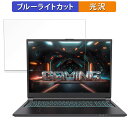 GIGABYTE G6 (2023) 16インチ 16:10 向けの 保護フィルム 【光沢仕様】 ブルーライトカット フィルム(2)