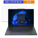 Lenovo ThinkPad E16 Gen 2 16インチ 16:10 向けの 保護フィルム 【光沢仕様】 ブルーライトカット フィルム