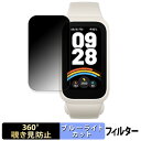 【ポイント2倍】 Xiaomi Smart Band 9 Active スマートバンド 用 【360度】 覗き見防止 フィルム ブルーライトカット シャオミ アクティブ(2)