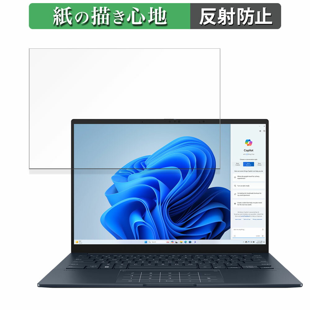 ASUS Zenbook 14 OLED UX3405MA 14 16:10  ڡѡ饤 ե ڻΤ褦ʽ񤭿ϡ վ ݸե ȿ㸺