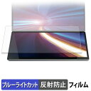 GZBOX 10.95インチ デュアルタッチスクリーン DS18 ( 下画面 / カメラ穴なし ) 保護フィルム 【 反射低減 】 ブルーライトカット フィルム 日本製