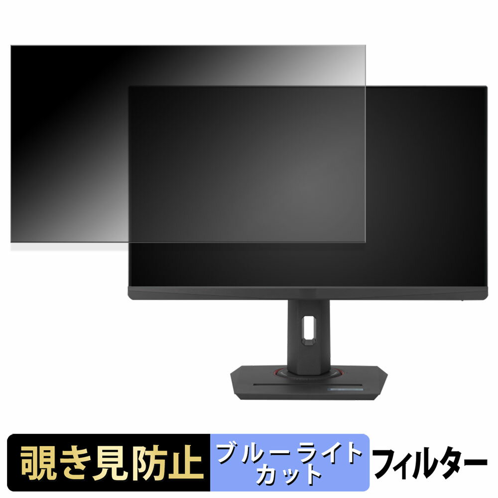 ASUS ROG Strix XG259CMS 覗き見防止 プライバシーフィルター ブルーライトカット 保護フィルム アンチグレア タブ・粘着シール式